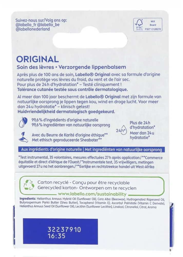 Labello Original blister (4,8 gr)