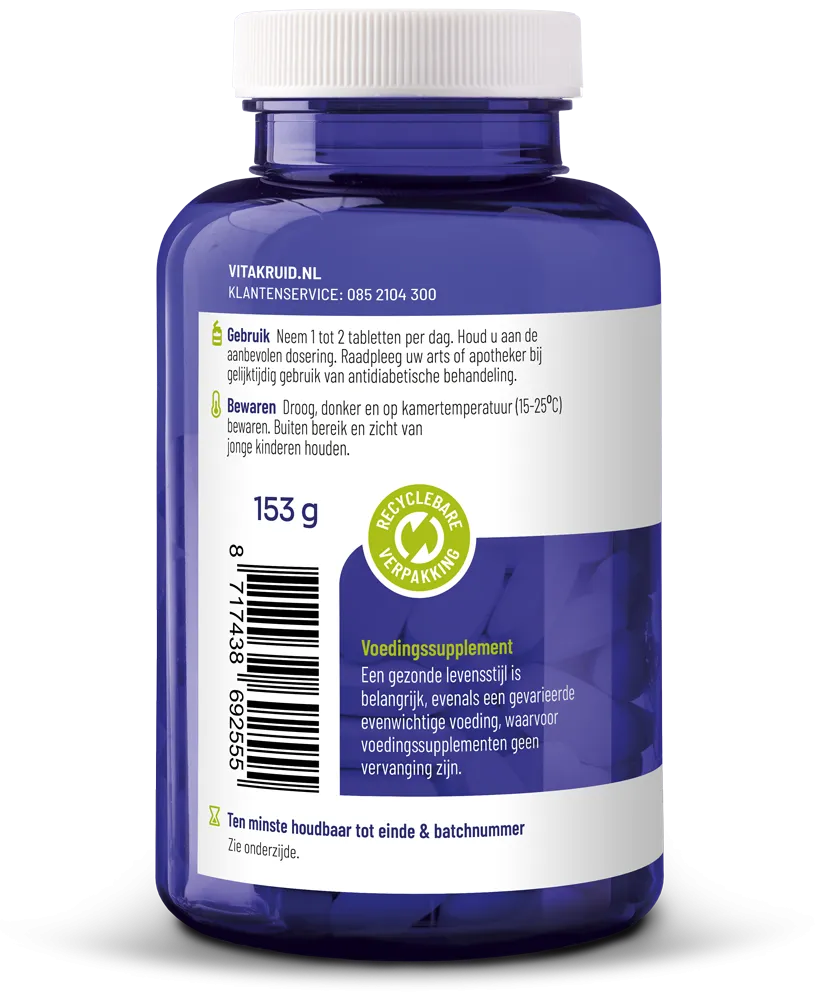 Vitakruid Homme Oa Ashwagandha Fenegriek Shilajit Damiana (90 Tabletten)