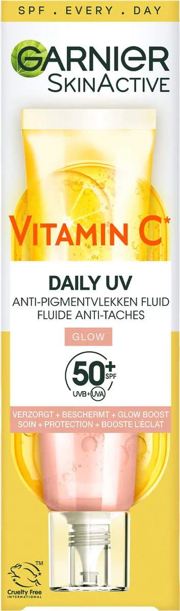Garnier Skin Active Dagcreme Vitamine C UV Glow SPF 50 (40 ml)
