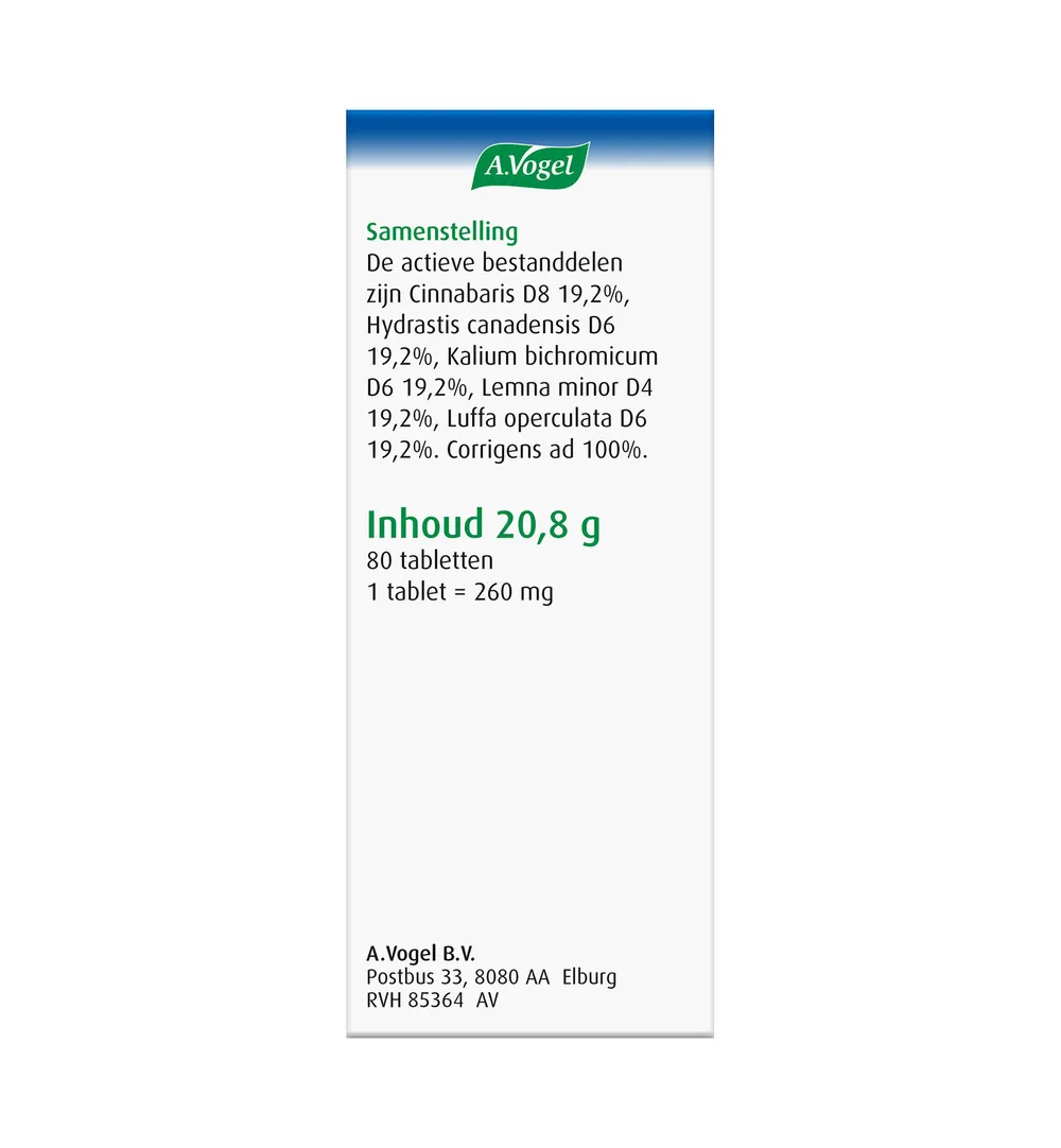 A.Vogel Cinuforce (80 tabletten) - image 4