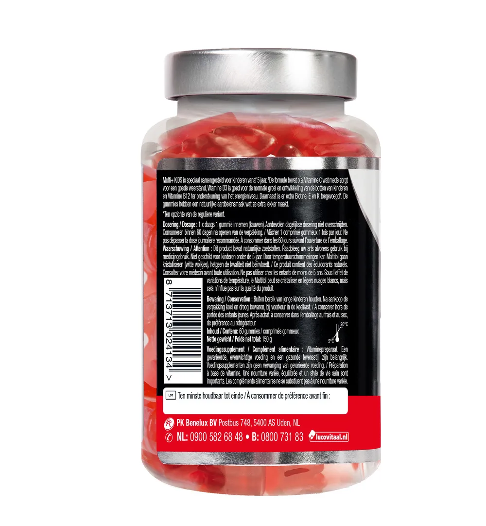 Lucovitaal Multi+ Kids (60 gummies) - image 2