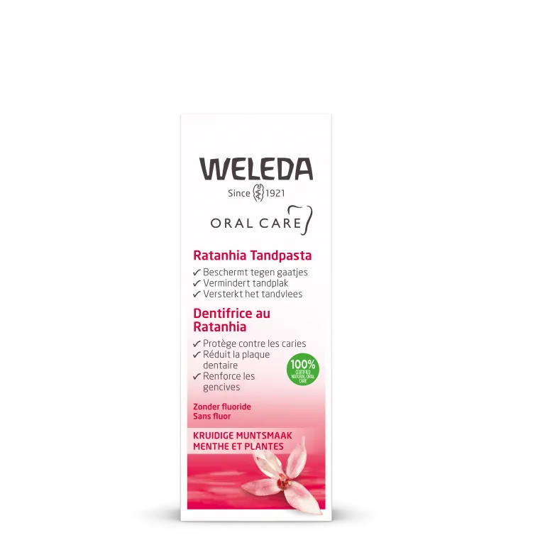 WELEDA Oral care ratanhia tandpasta (75 ml)