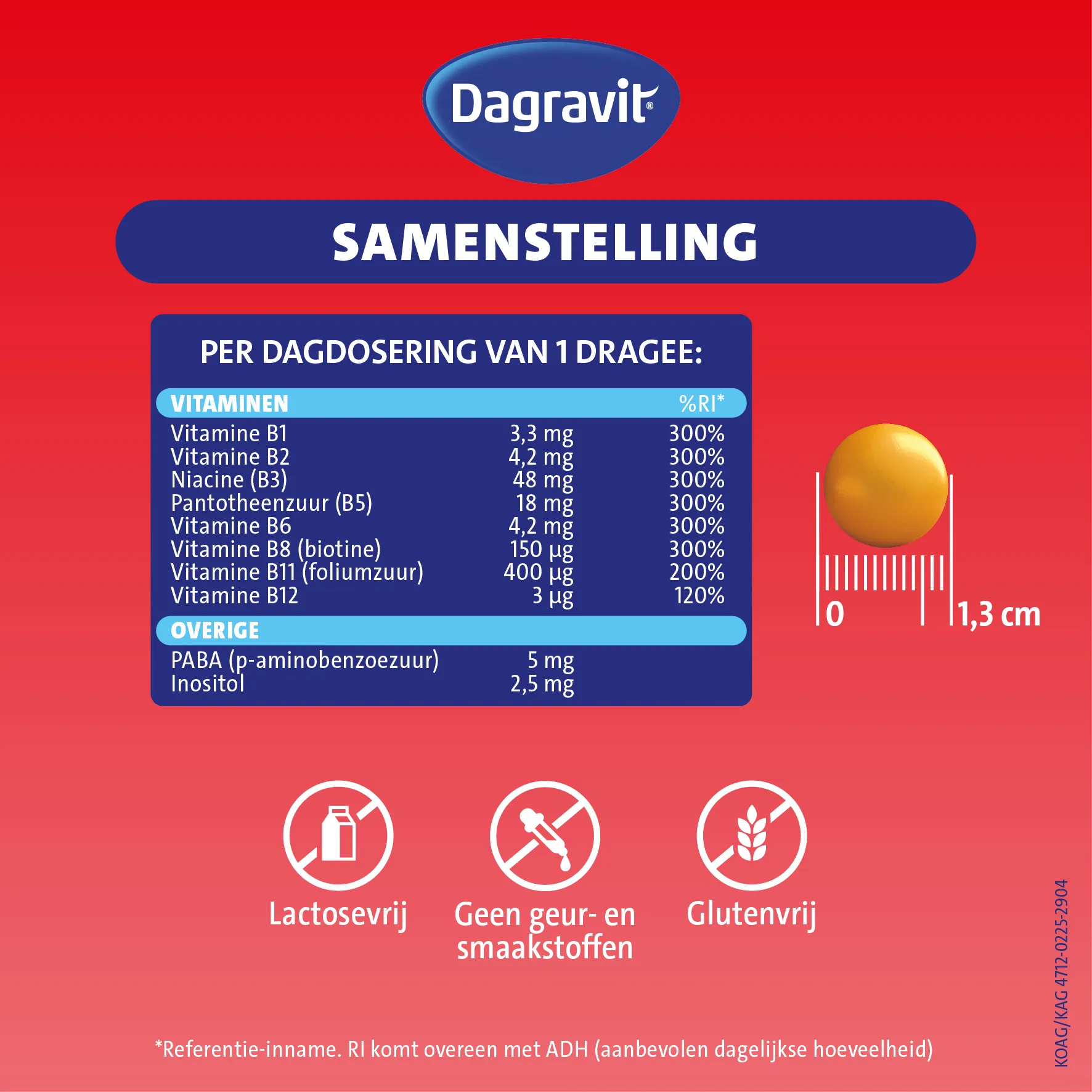 Dagravit Becoforte (100 dragees) - image 3