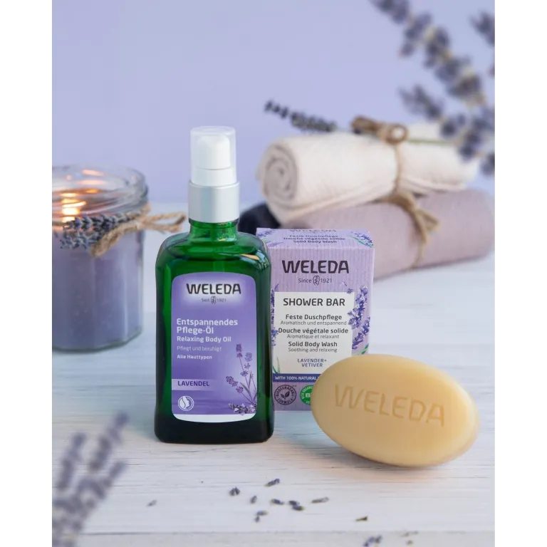 WELEDA Lavendel ontspannende body olie (100 ml) - image 4