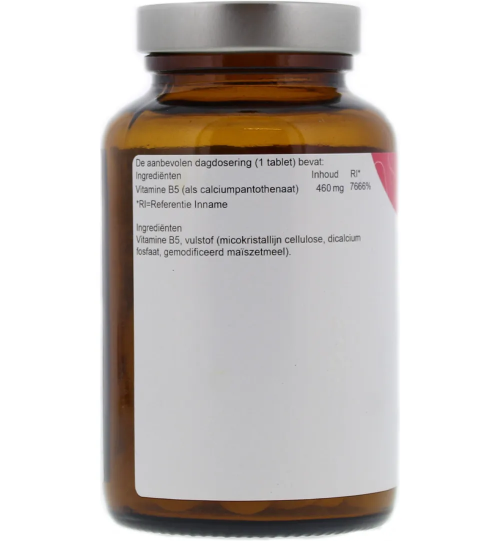TS Choice Vitamine B5 460 pantotheenzuur (60 tabletten)