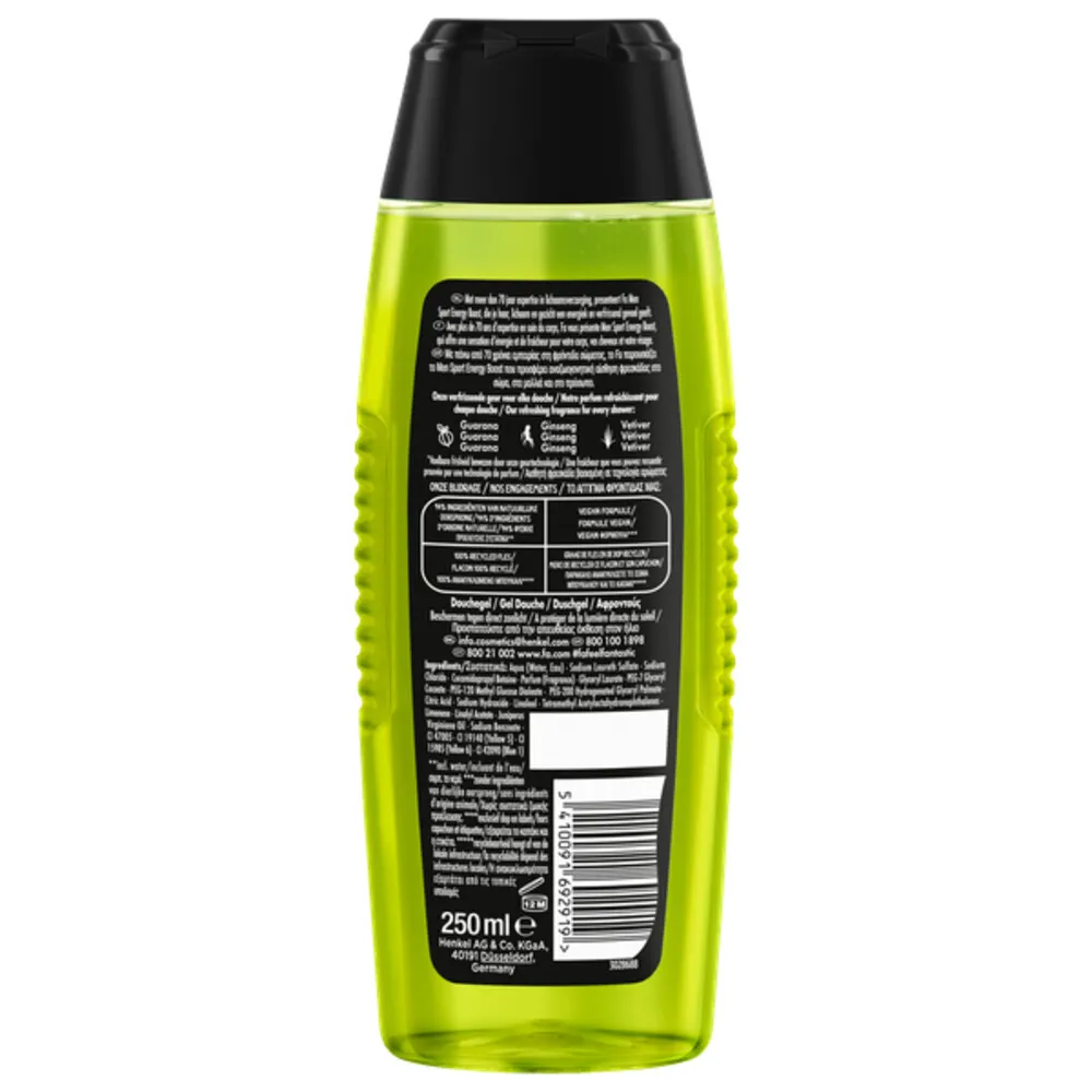 Fa Men 3in1 Douchegel Sport Energy Boost (250 ml)