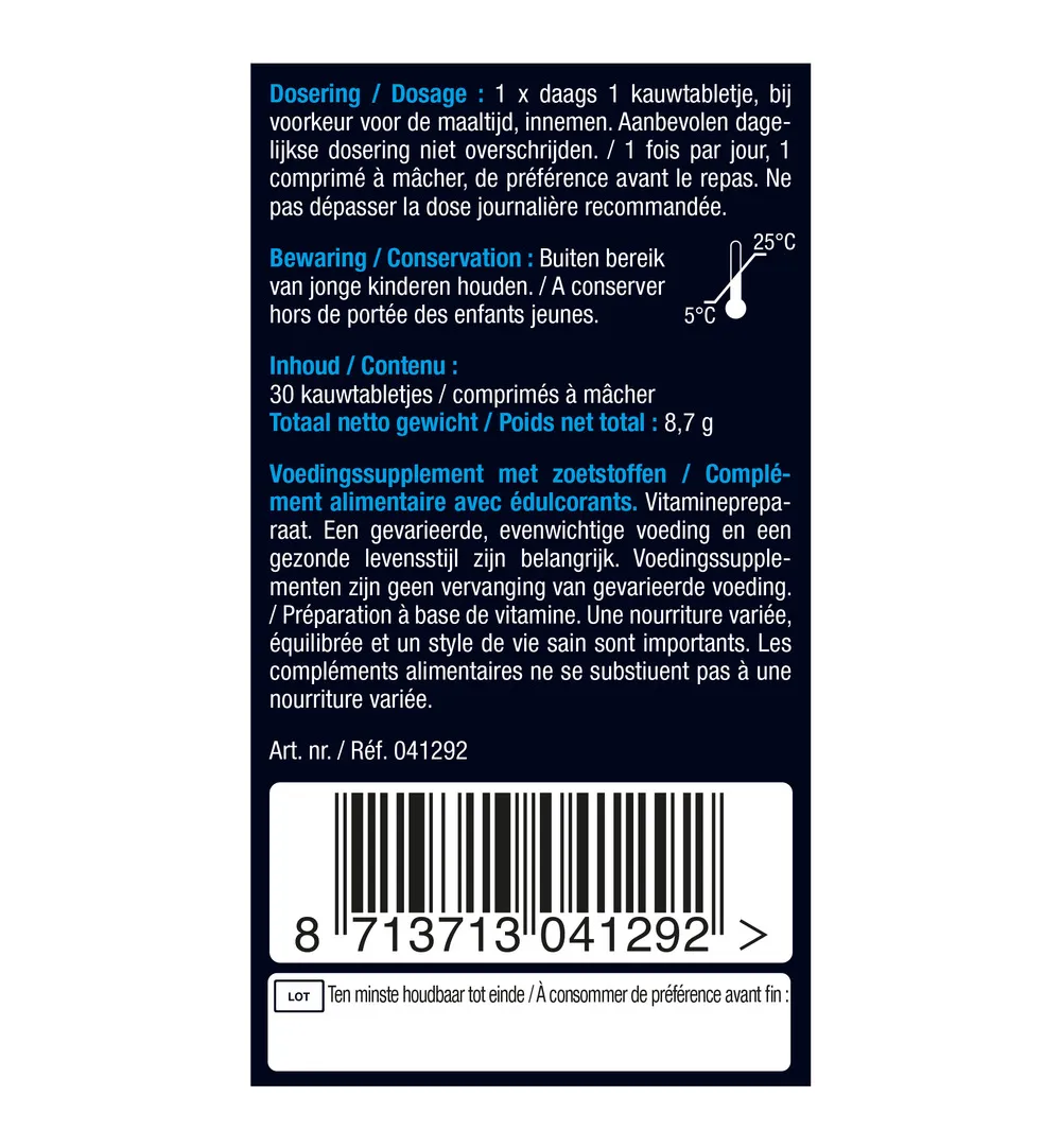 Lucovitaal Vitamine B12 1000mcg (30 tabletten) - image 6