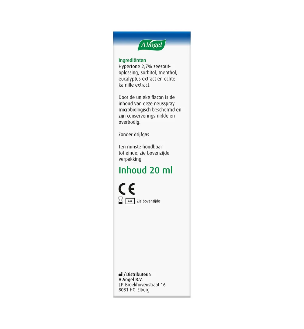 A.Vogel Cinuforce neusspray sterk + menthol (20 ml) - image 4