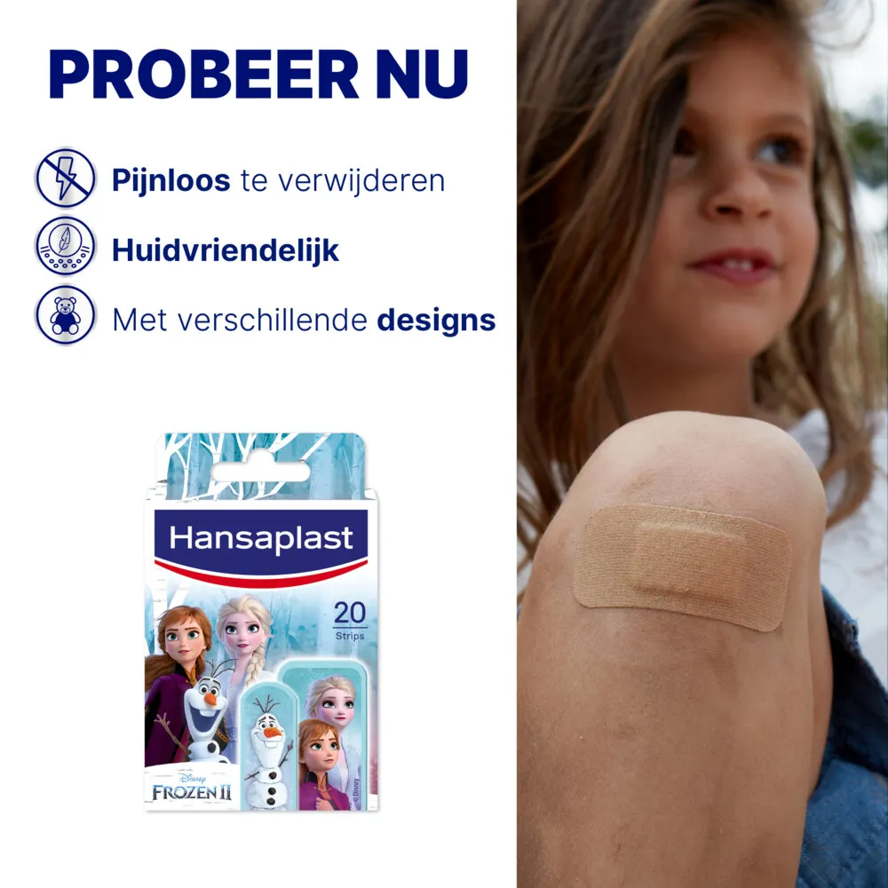 Hansaplast Pleister strip frozen (20 stuks)