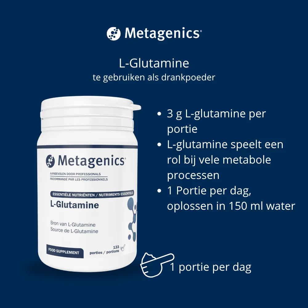 Metagenics L-Glutamine (400 gr) - image 2