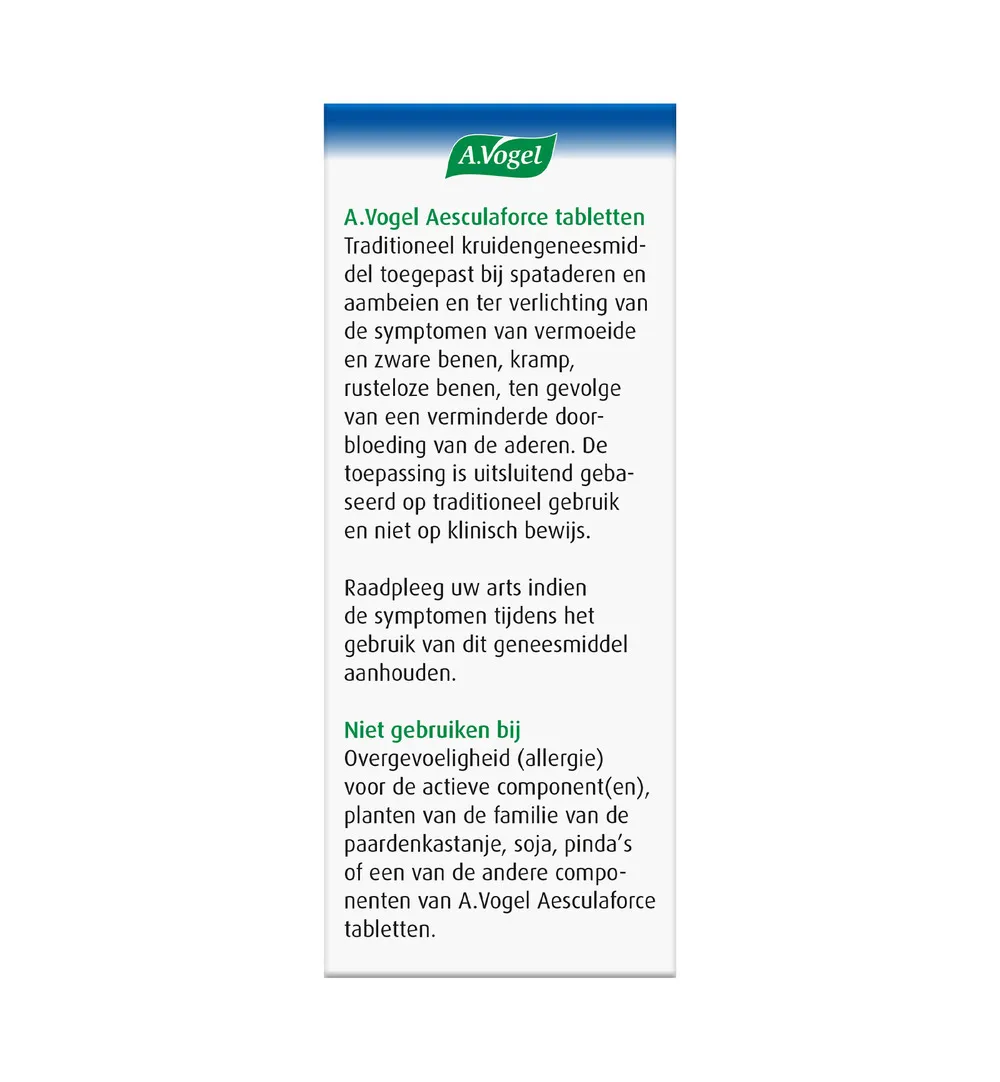 A.Vogel Aesculaforce (30 tabletten) - image 3