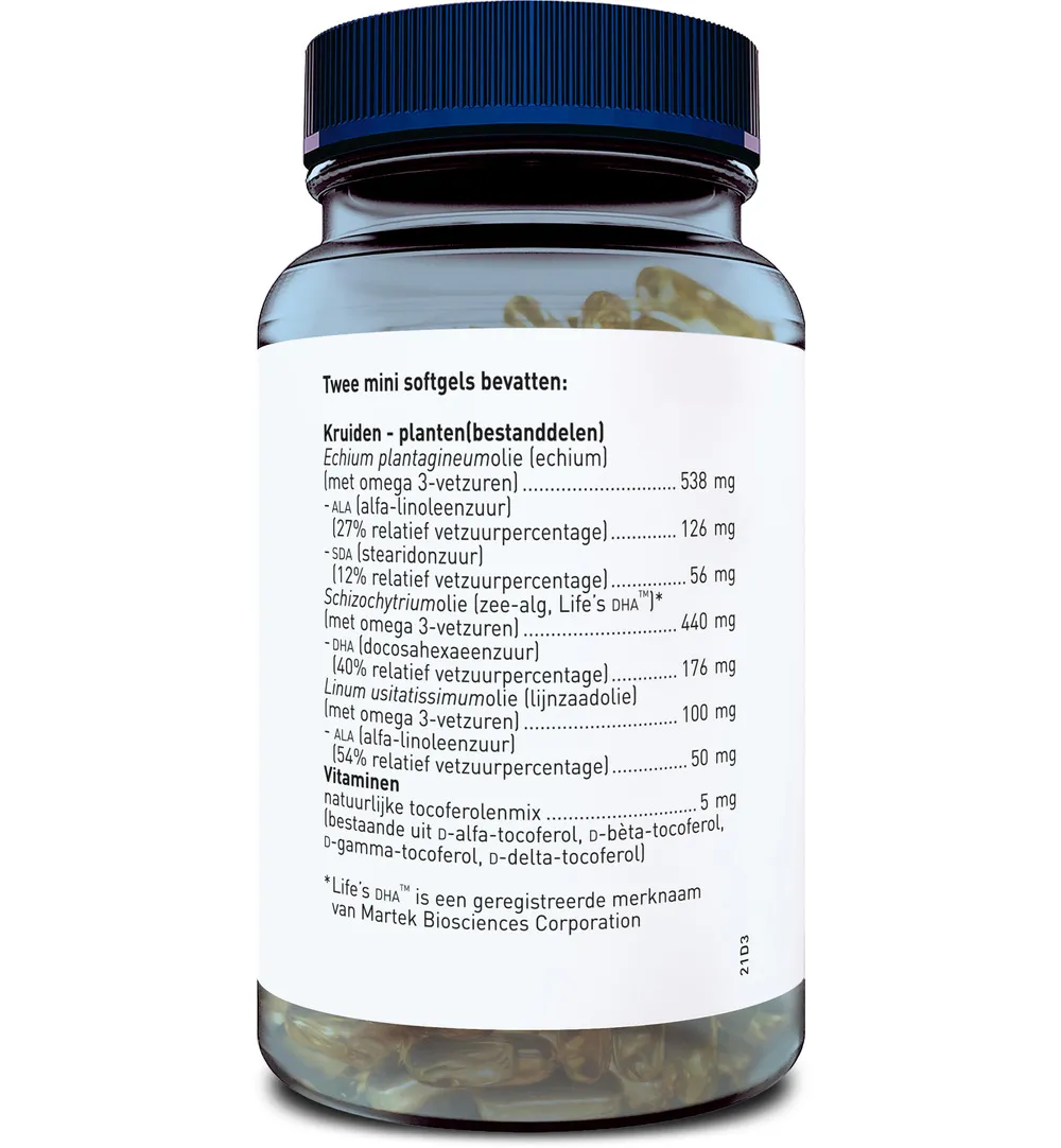 Orthica Omega 3 Vegan (60 softgels) - image 2