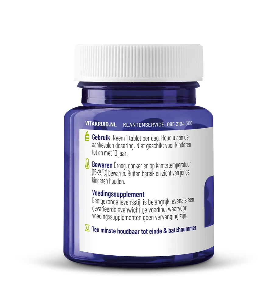 Vitakruid Vitamine D3 25 mcg / 1000 IE (120 tabletten)