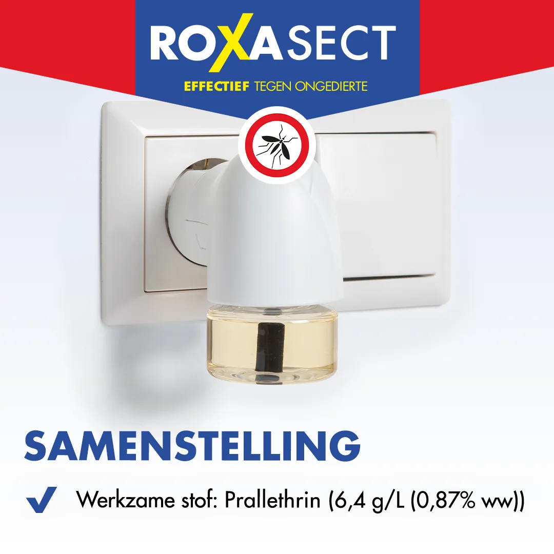 Roxasect Stekker tegen muggen op basis van prallethrin (1 stuk) - image 4