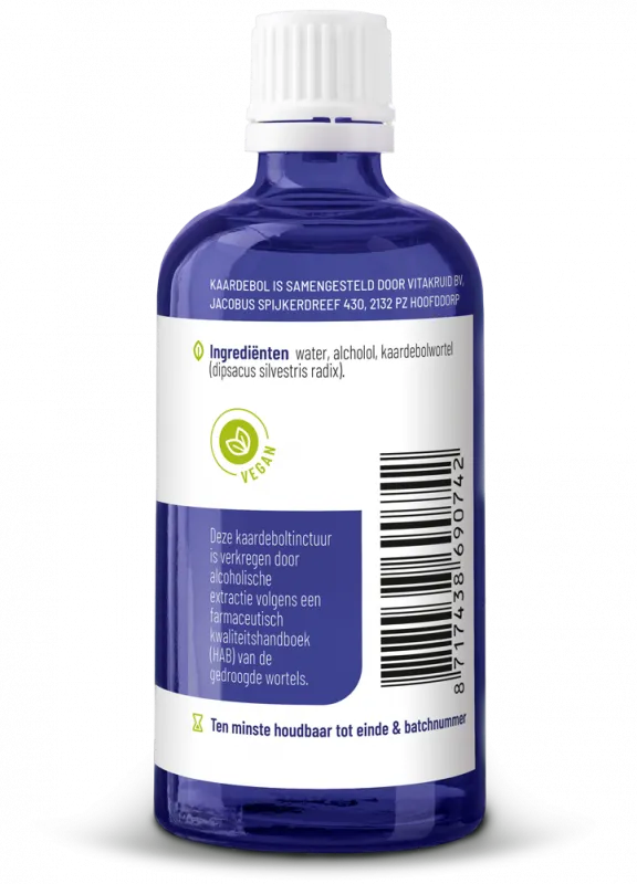 Vitakruid Kaardebol Wortel Tinctuur Extractie volgens HAB (100 ml)