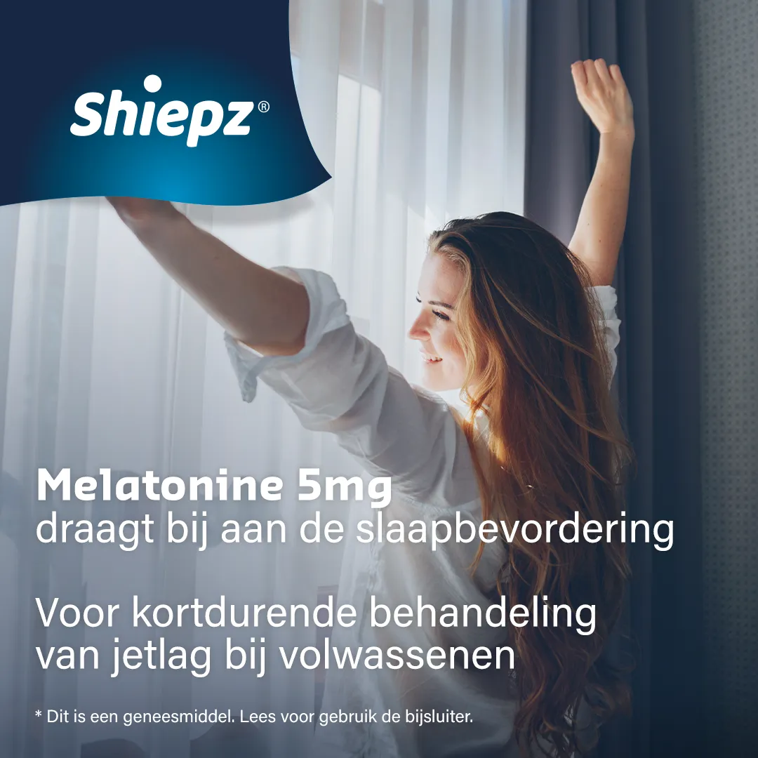 Shiepz Melatonine 5 Mg (30 tabletten)