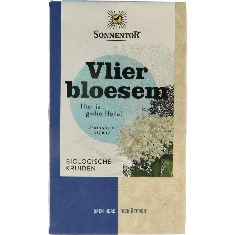 Sonnentor Vlierbloesem Thee Bio (18 stuks)