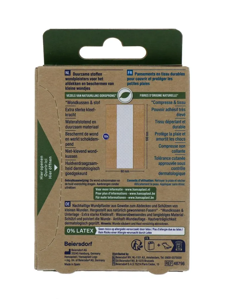 Hansaplast Pleistergreen & protect 1 meter (1 stuk)
