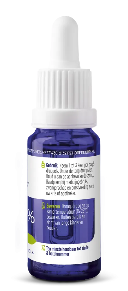 Vitakruid CBD Olie 10% Full Spectrum met MCT als Drager (10 ml) - image 2