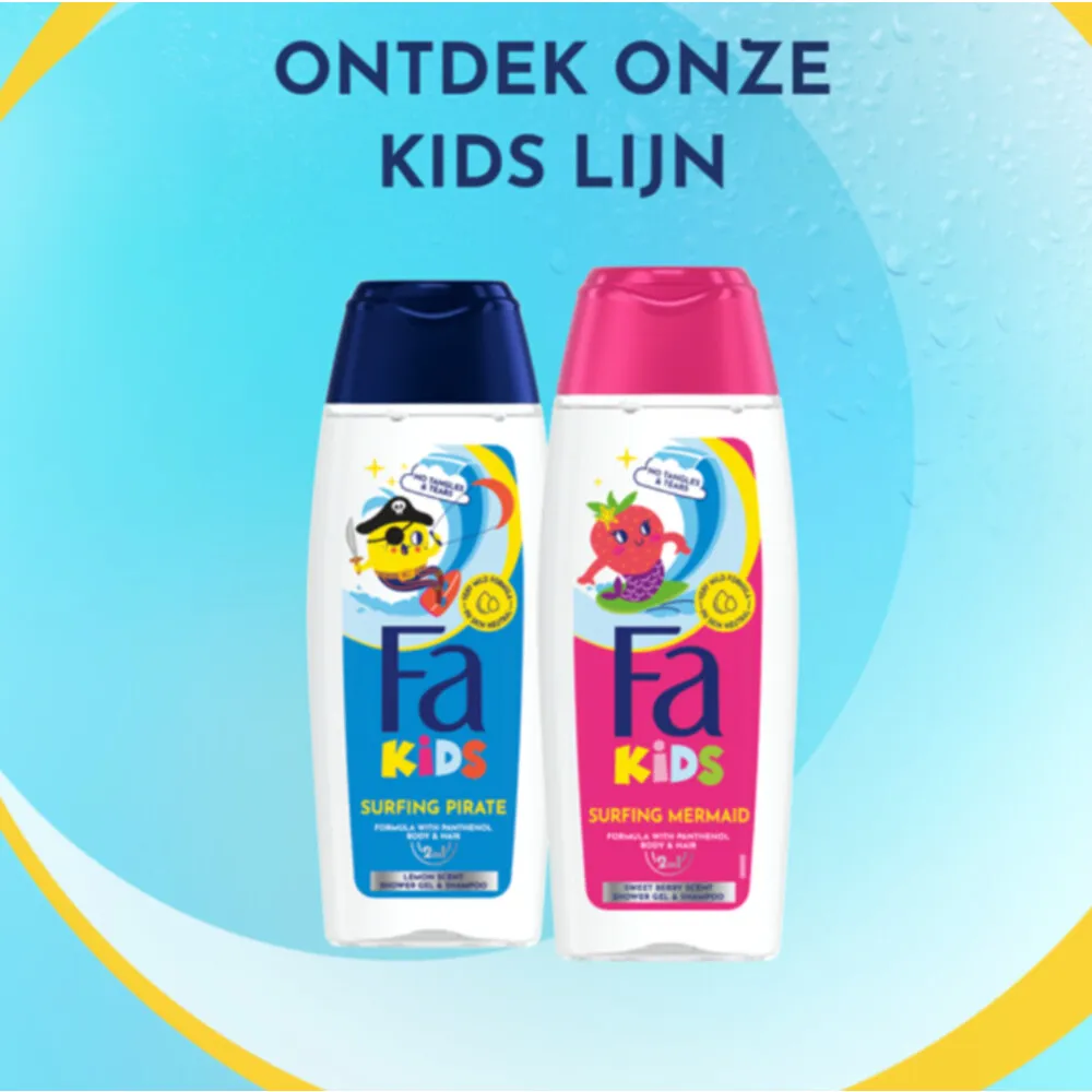 Fa Kids douche & shampoo mermaid (250 ml) - image 5