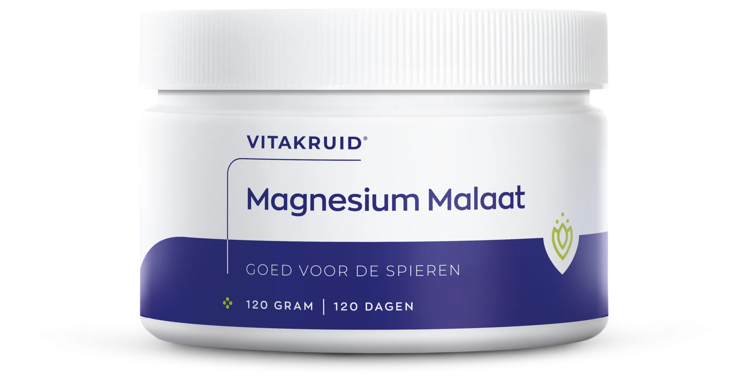 Vitakruid Magnesium Malaat met Vitamine B6 (P-5-P) (120 gr)