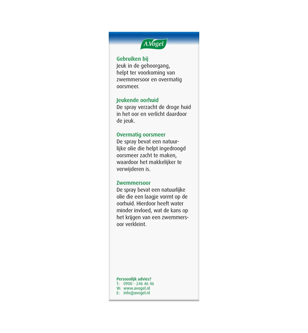 A.Vogel Oorspray Droge Huid (20 ml) - image 3