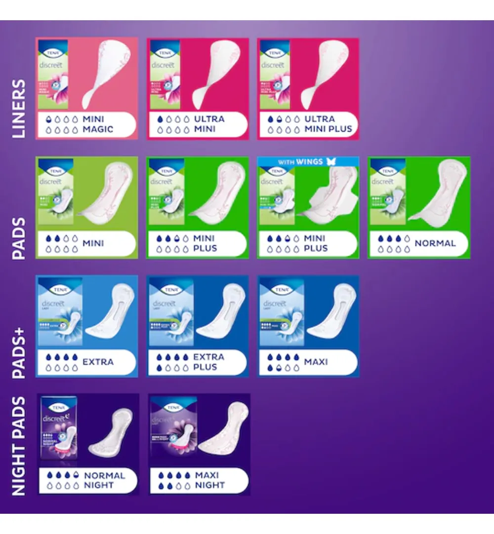 Tena Discreet normal night (10 stuks) - image 6