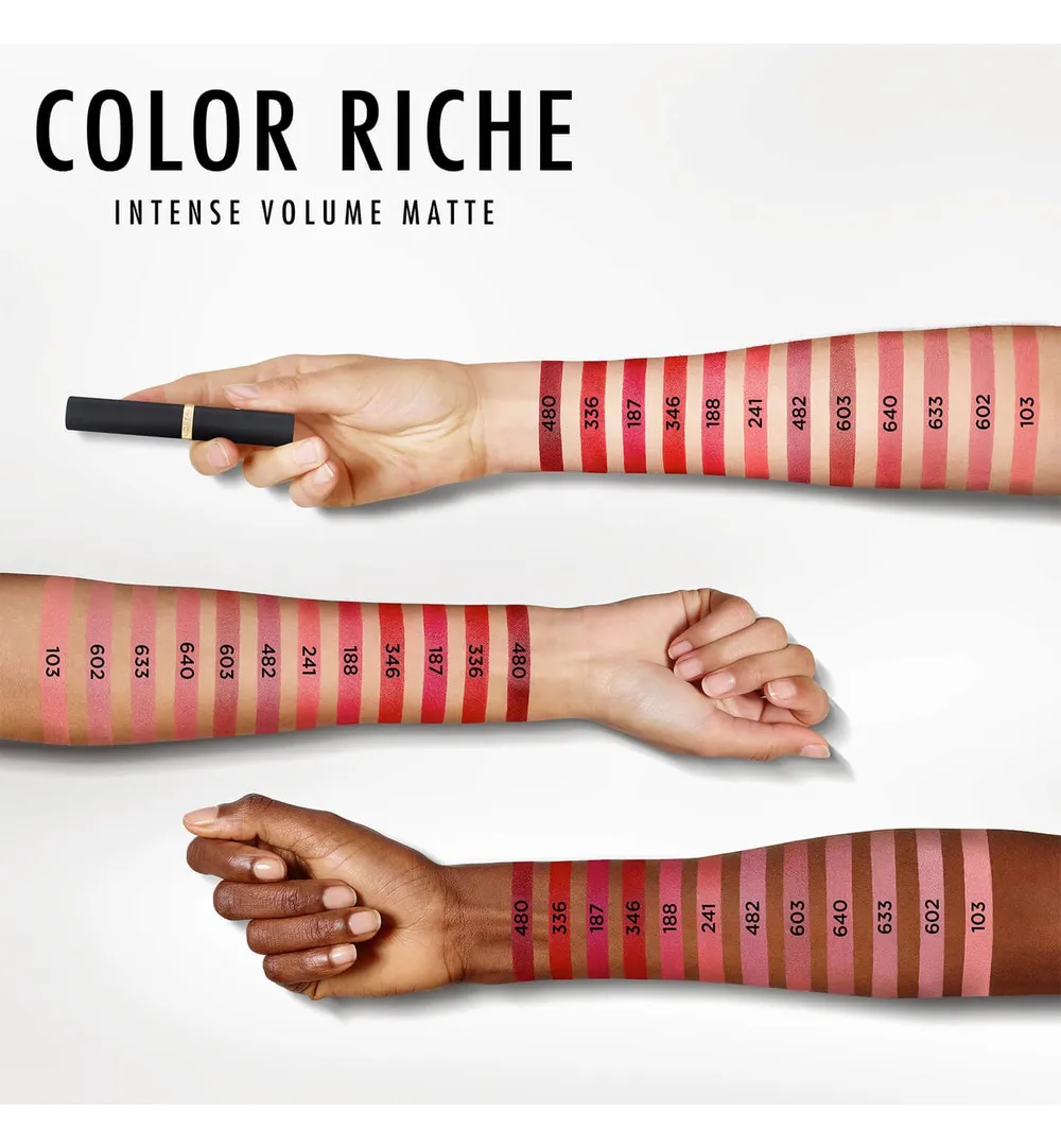 L'Oréal Paris Lips Color Riche Intense Volume Matt 346 Le Rouge Determi (1 stuk) - image 5