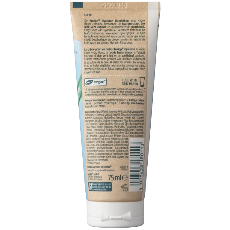 Kneipp Handcrème Hyaluron (75 ml)