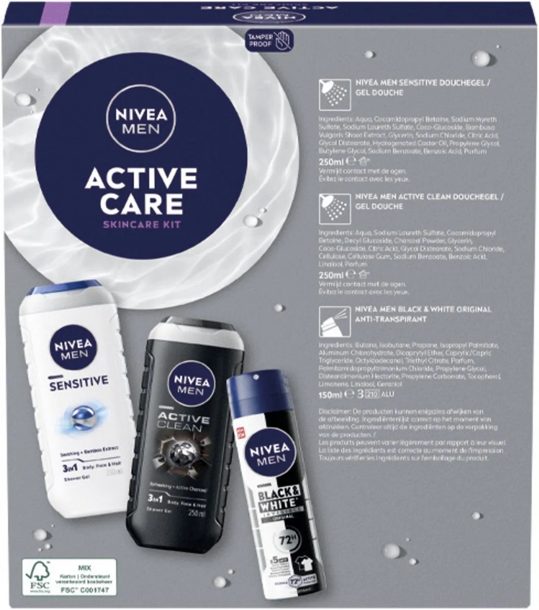 Nivea Men Active Care Giftset (1 set)