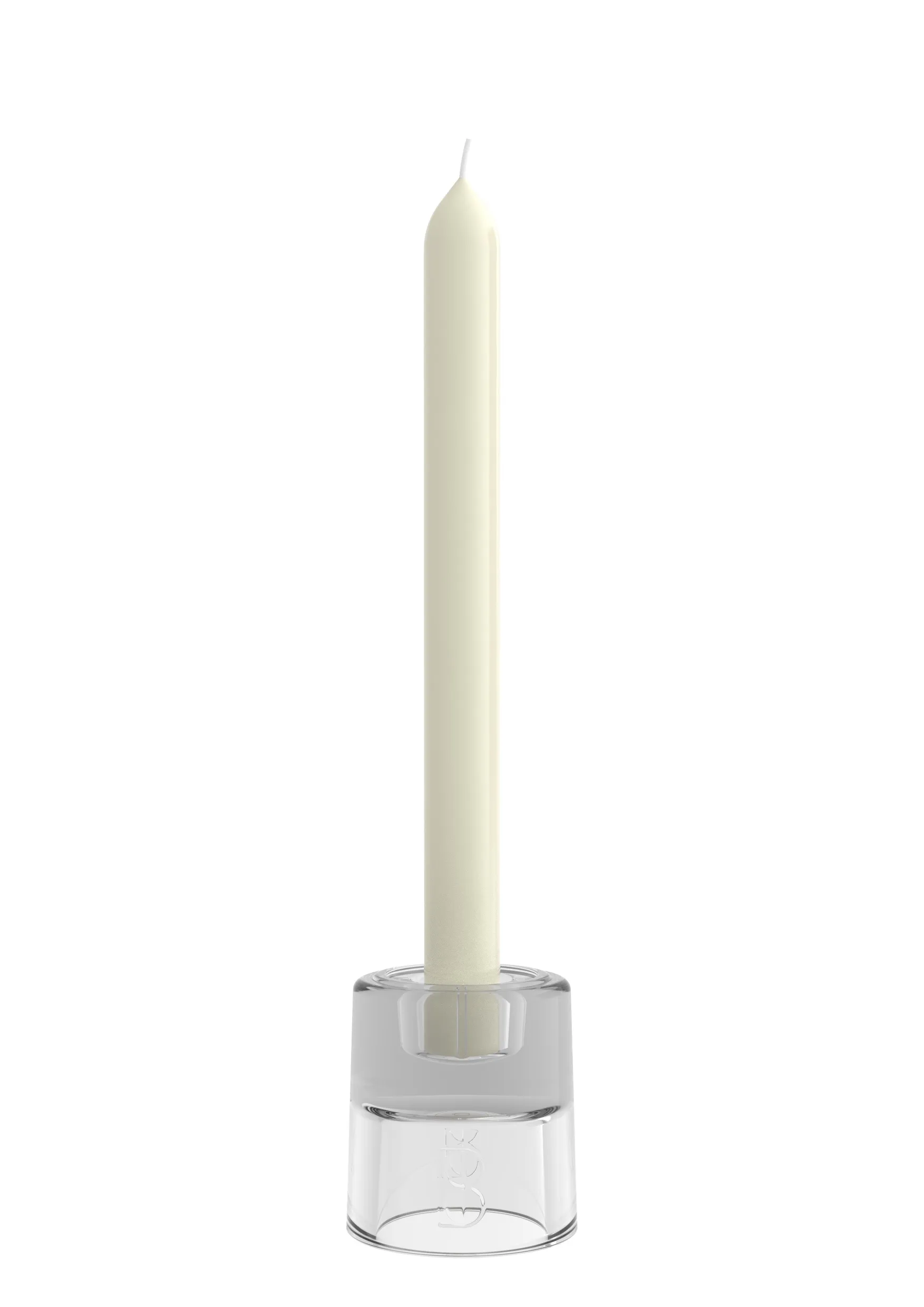 Bolsius Glazen Houder 2 In 1 Transparant (1 stuk)