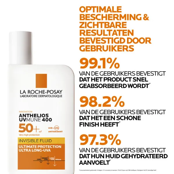 La Roche-Posay Anthelios Uvmune 400 Invisible Fluid SPF50 (50 ml) - image 7