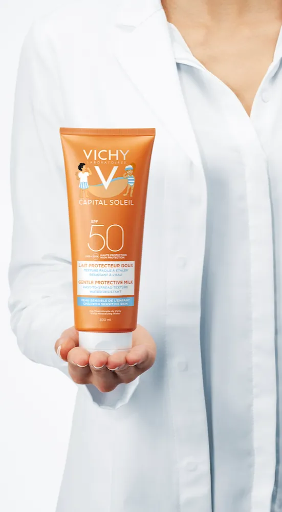 Vichy Capital Soleil Gentle Protective Milk Children Sensitive SPF50+ (300 ml) - image 5