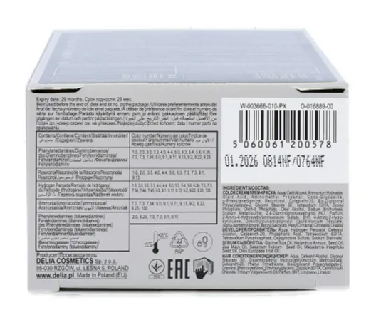 Cameleo Hair Color Cream 1.0 Black (1 stuk) - image 4