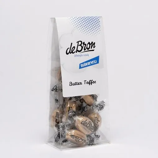 De Bron Butter Toffee Suikervrij (65 gr)
