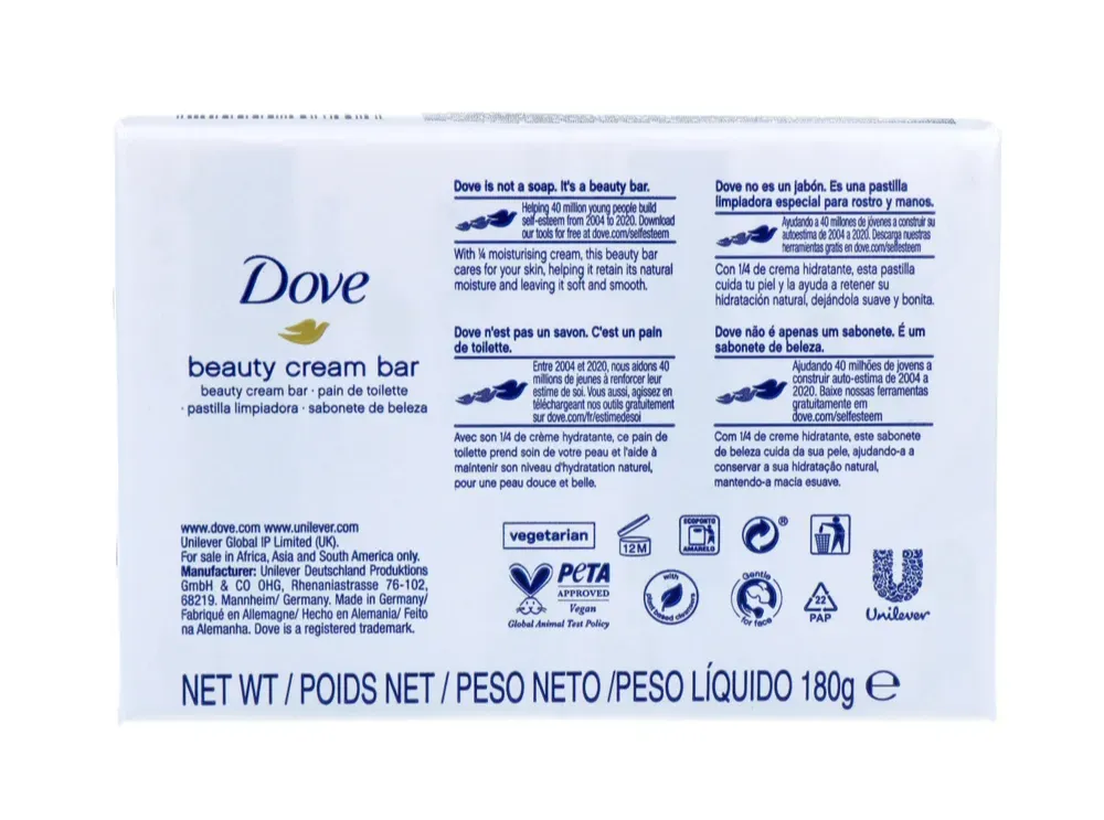 Dove Original Beauty Cream Zeep 2 x 90 Gram (2 stuks)