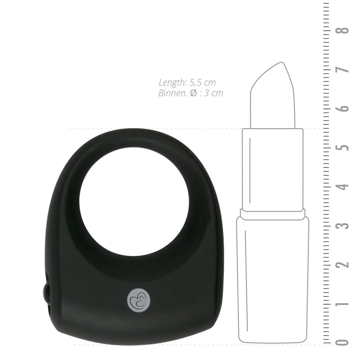 Easytoys Vibrerende Koppels Cockring (1 stuk) - image 3