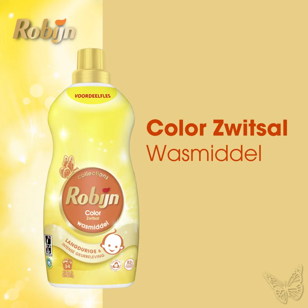 Robijn Wasmiddel Zwitsal Kleur (1190 ml) - image 2