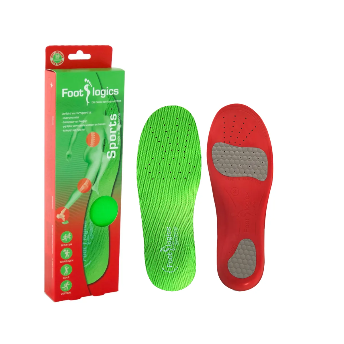 Footlogics Sports Inlegzool Xs (35-37) (1 paar) - image 3