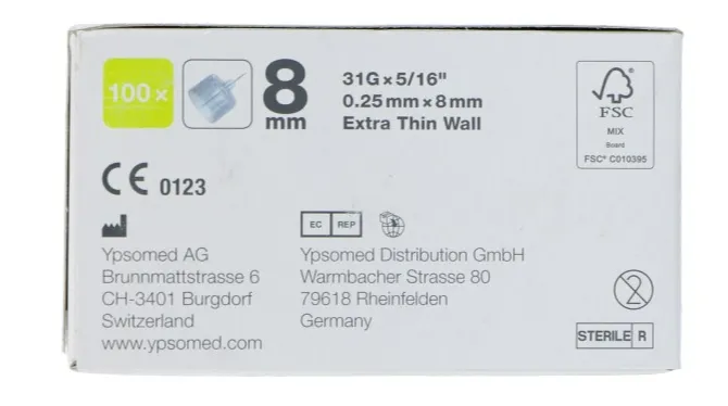 Mylife Clickfine Diamondtip Pennaald 8mm (31g) (100 stuks) - image 2