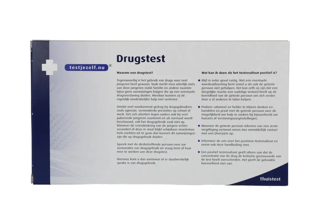 Testjezelf.nu Drugstest Multi-6 Speeksel Pen Test (2 stuks) - image 2