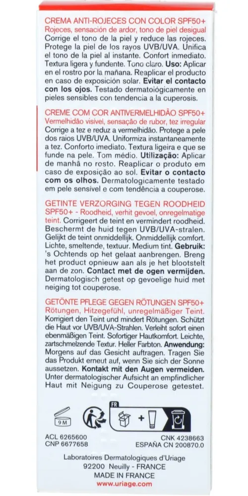 Uriage Roséliane Cc Cream SPF50+ (40 ml) - image 2