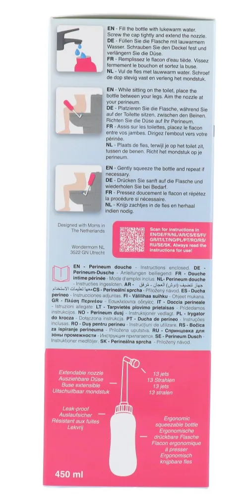 Wondermom Perineum Douche Zwangerschap Postpartum (1 stuk) - image 2
