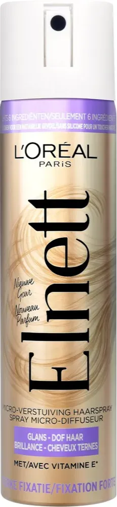 L'Oreal Paris Elnett Shine Haarspray Sterke Fixatie (75 ml)