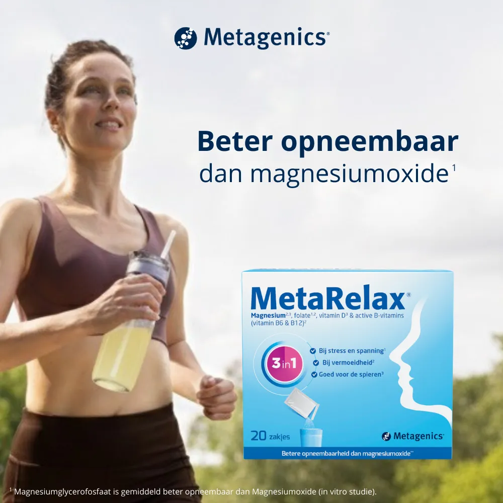 Metagenics MetaRelax® Magnesium (20 zakjes) - image 3