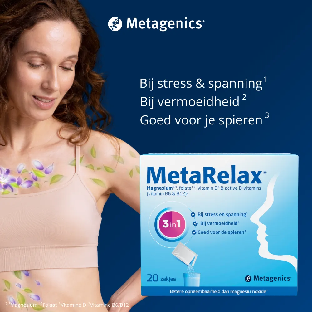 Metagenics MetaRelax® Magnesium (20 zakjes) - image 6