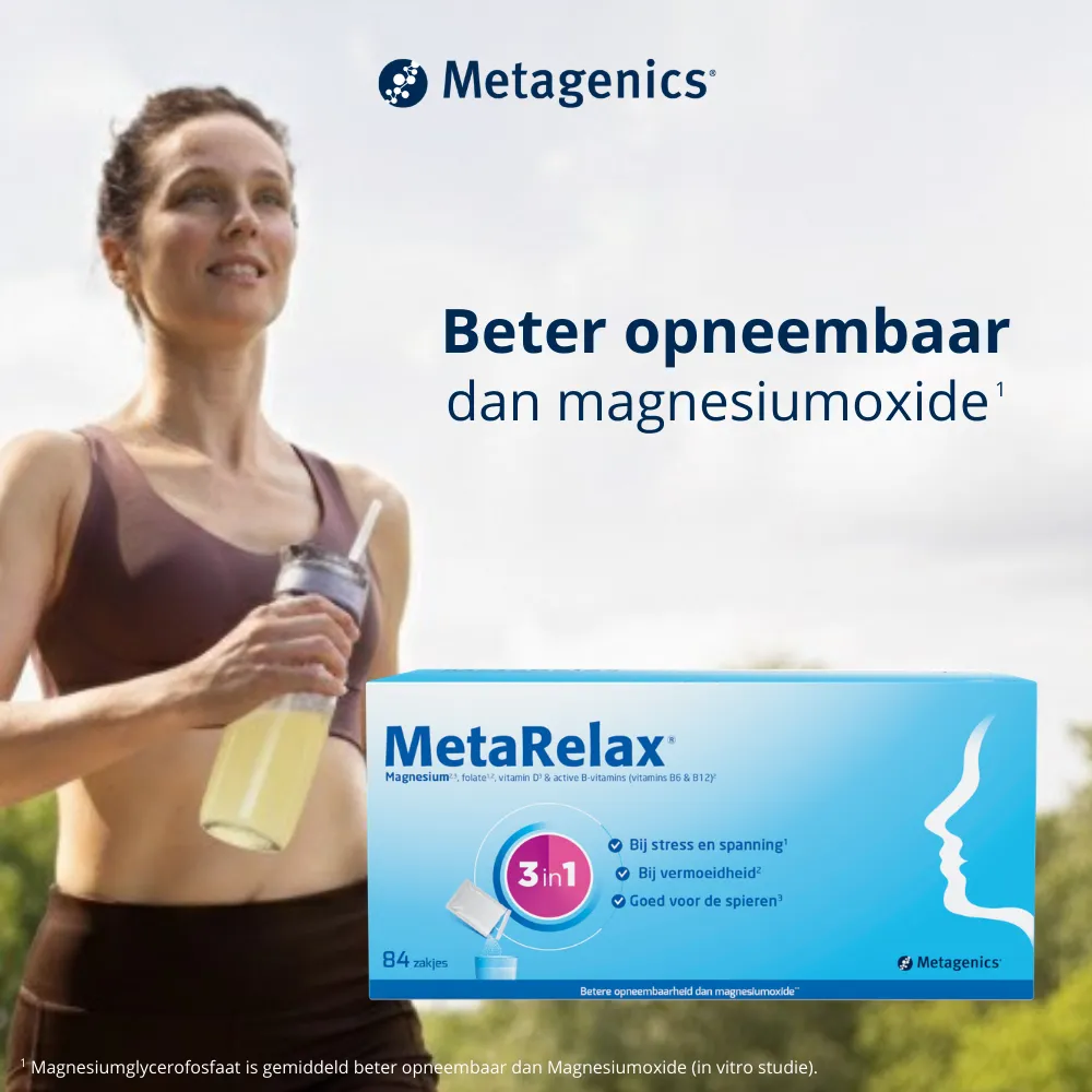 Metagenics MetaRelax® Magnesium (84 zakjes) - image 3