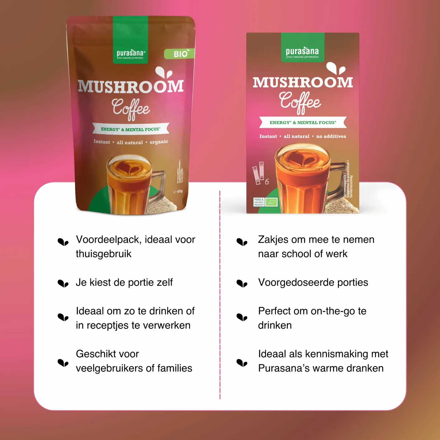 Purasana Mushroom Coffee Poeder (45 gr) - image 5