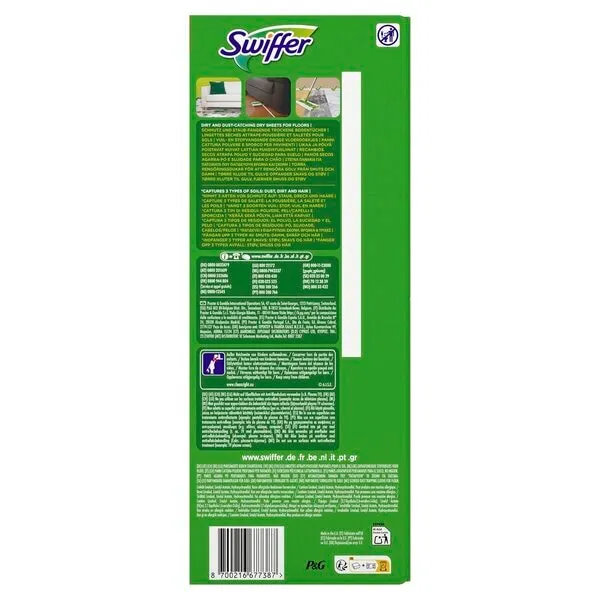 Swiffer Dry Refills clean &  fresh Mega Pack (72 stuks)