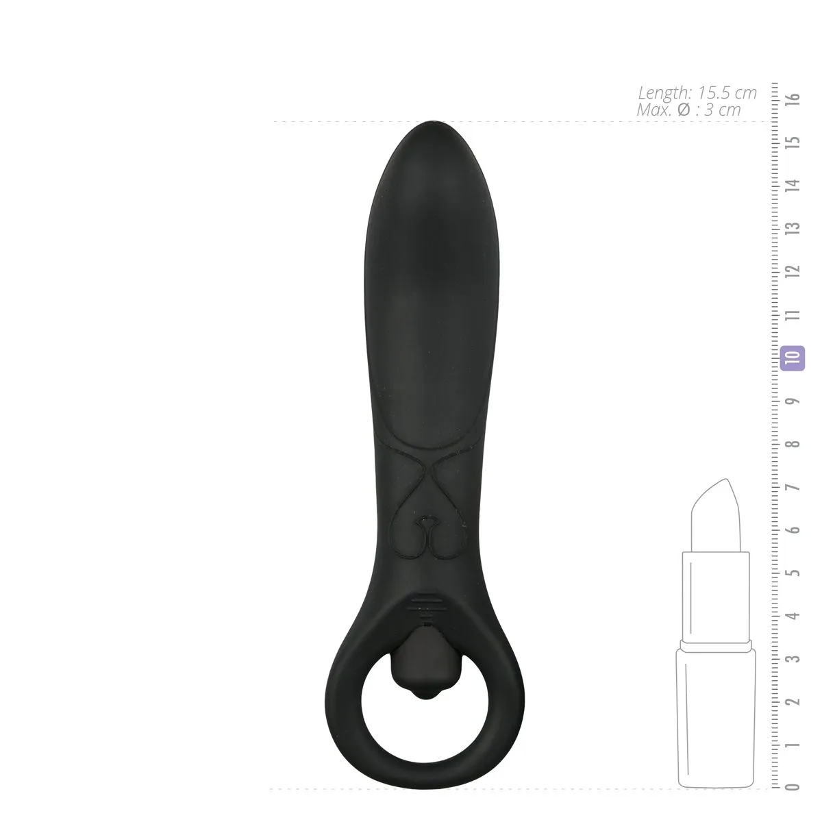 Easytoys Anal Collection - Anal Vibrator Zwart (1 stuk) - image 4